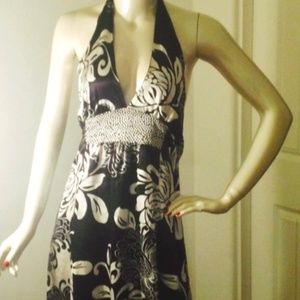 BeBe Silk Halter Dress  2 ITEMS FOR $25